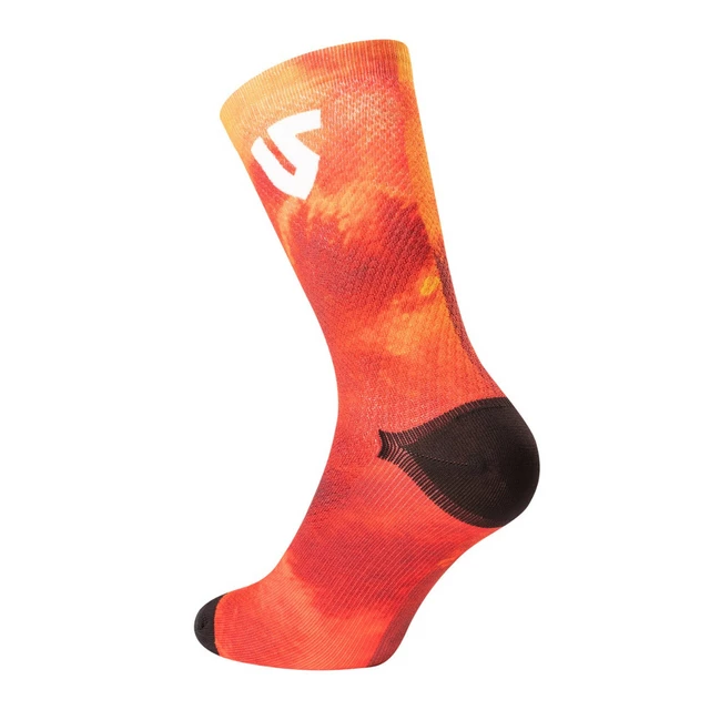 Socks Undershield Tye Dye Red