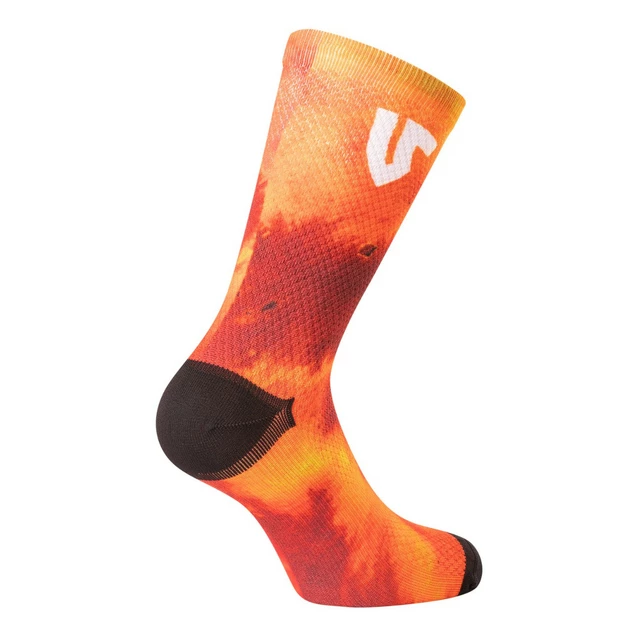 Socks Undershield Tye Dye Red