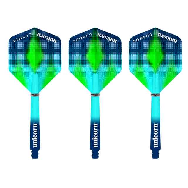 Dart Shafts & Flights Unicorn Gripper 3 Cosmos Combo - Pulsar - Meteor