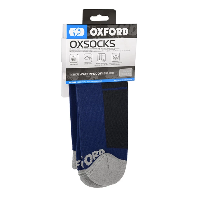 Nepromokavé ponožky s klimatickou membránou Oxford Waterproof OxSocks Blue - modrá