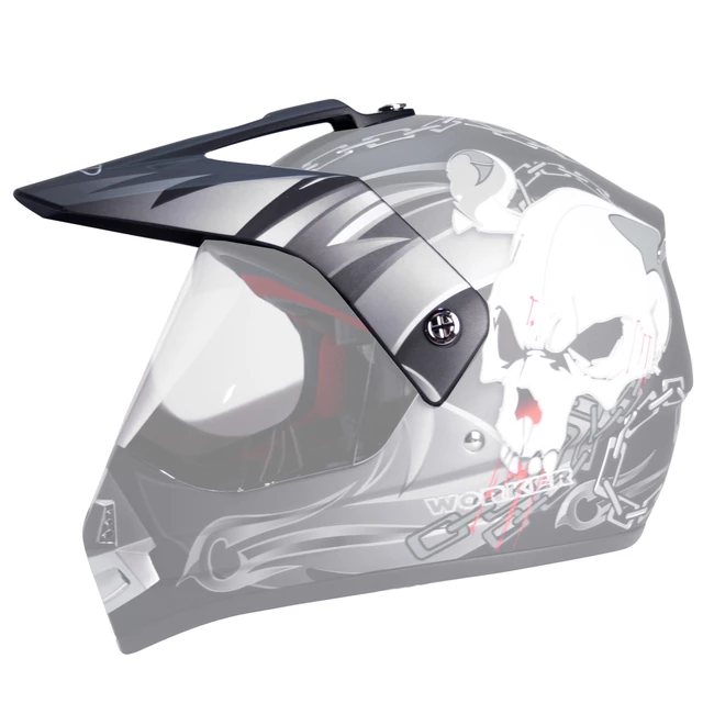 Replacement Visor for WORKER V340 Helmet - CAT-rumena