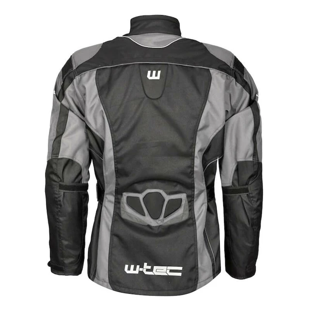 W-TEC Valcano Motorradjacke - schwarz-grau