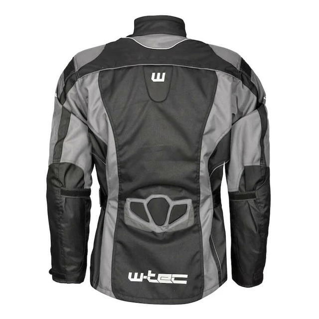 Moto bunda W-TEC Valcano - čierno-šedá