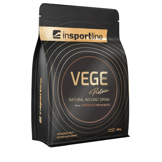 Protein inSPORTline VEGE 700g - csokoládé dióval