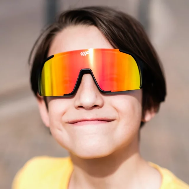 Polarizační sluneční brýle VIF One Kids Black x Red