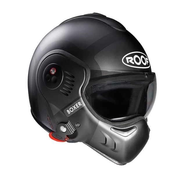 Moto Helmet Roof Boxer V8 Bond - Matte Titan Black - Matte Titan Black