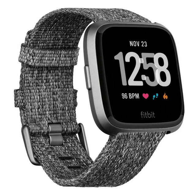 Chytré hodinky Fitbit Versa Charcoal Woven