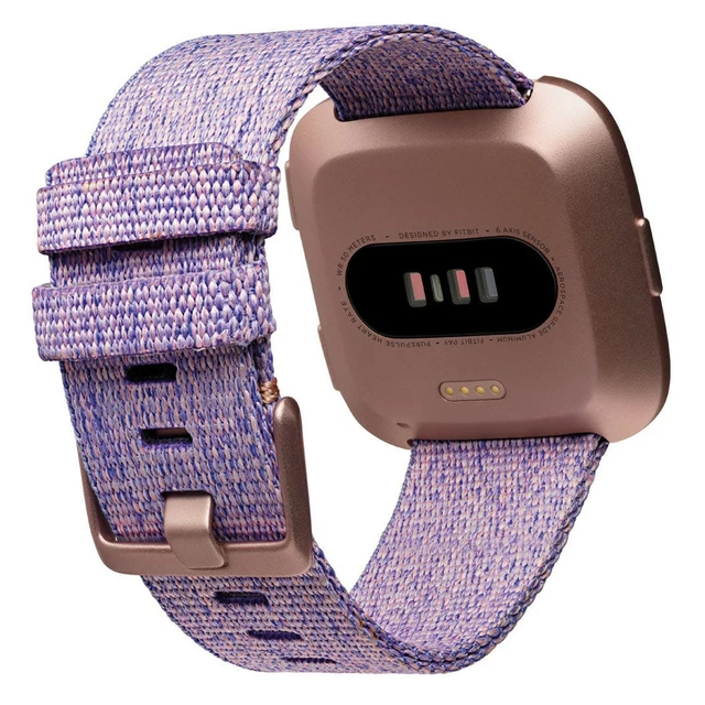 Chytré hodinky Fitbit Versa Lavender Woven