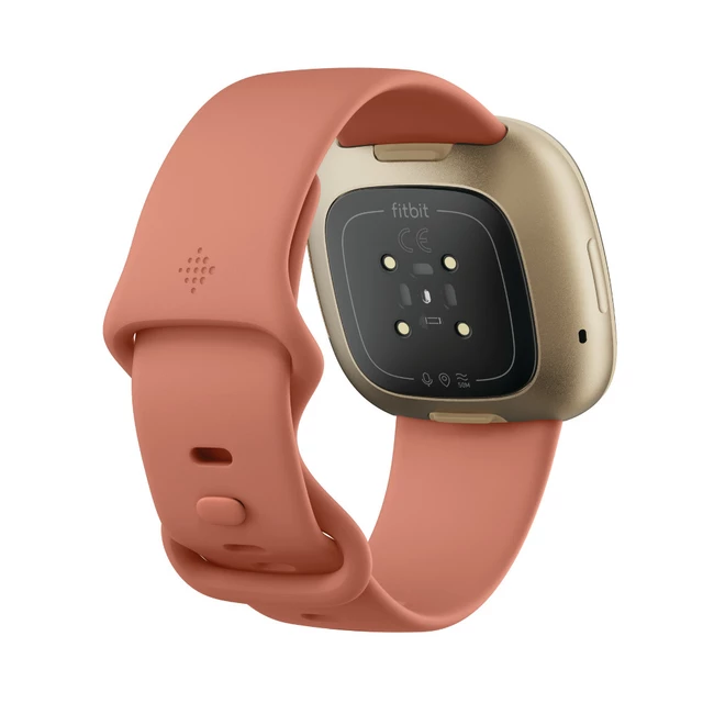 Chytré hodinky Fitbit Versa 3 Pink Clay/Soft Gold Aluminum - 2.jakost