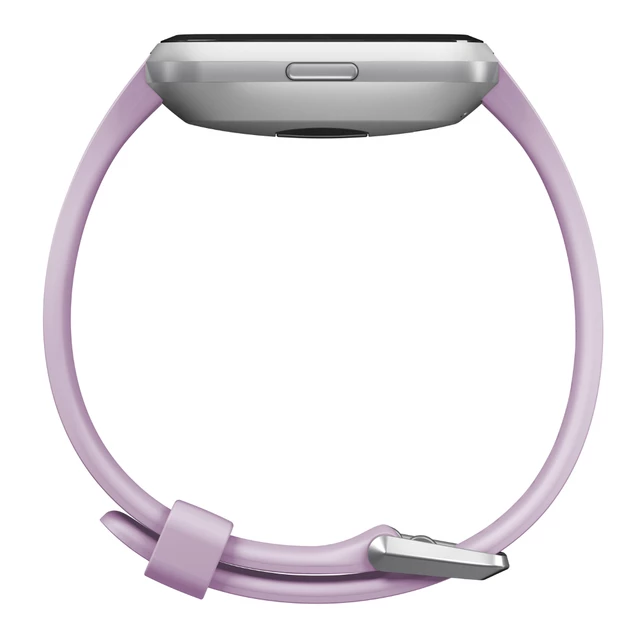 Inteligentné hodinky Fitbit Versa Lite Lilac/Silver Aluminum