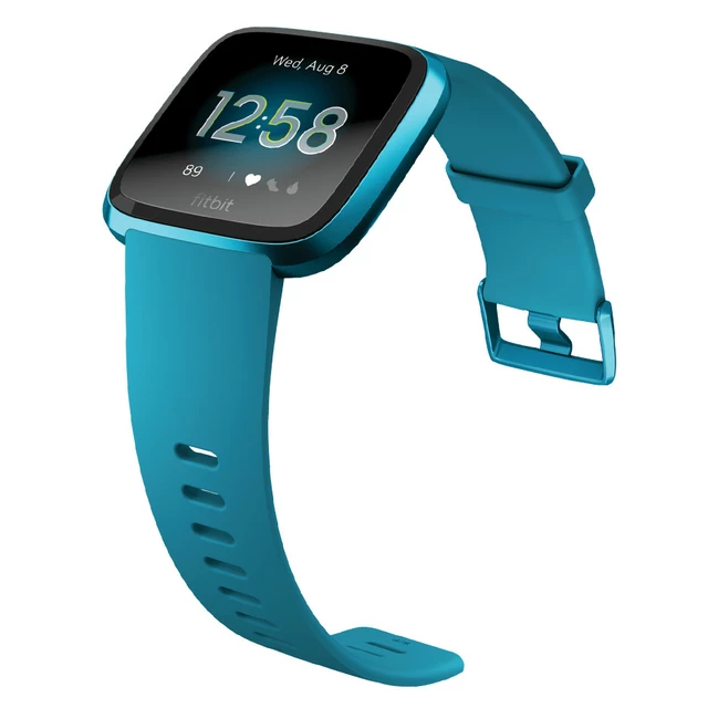 Chytré hodinky Fitbit Versa Lite Marina Blue/Marina Blue Aluminum - rozbaleno