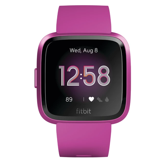 Chytré hodinky Fitbit Versa Lite Mulberry/Mulberry Aluminum