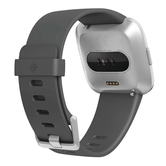 Smart Watch Fitbit Versa Lite Charcoal/Silver Aluminum