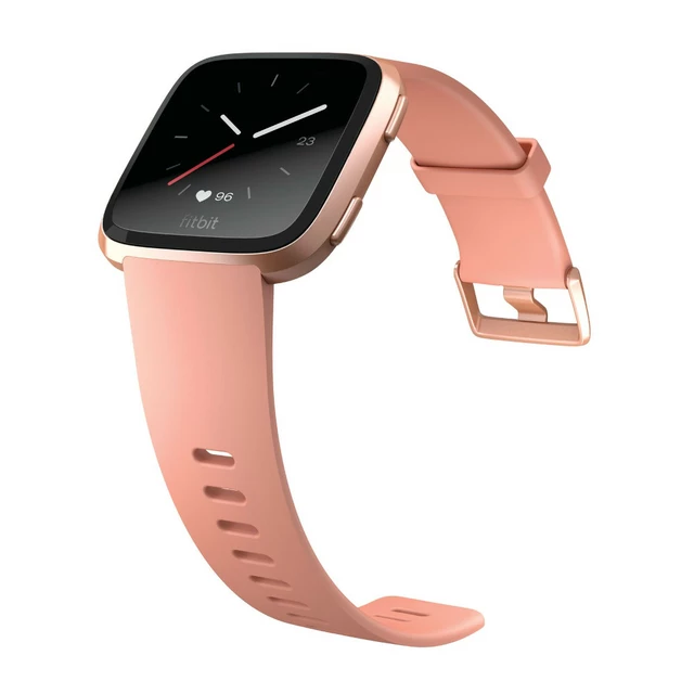 Fitbit watch rose gold hotsell