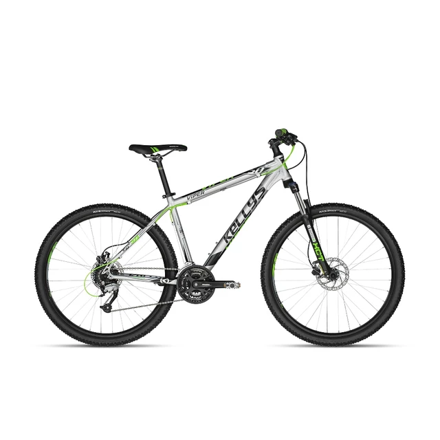 Mountain Bike KELLYS VIPER 50 27.5” – 2018 - Silver-Green Neon