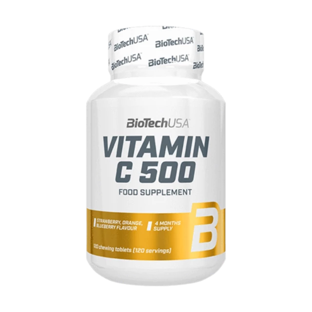 BioTech Vitamin C 500 rágótab.