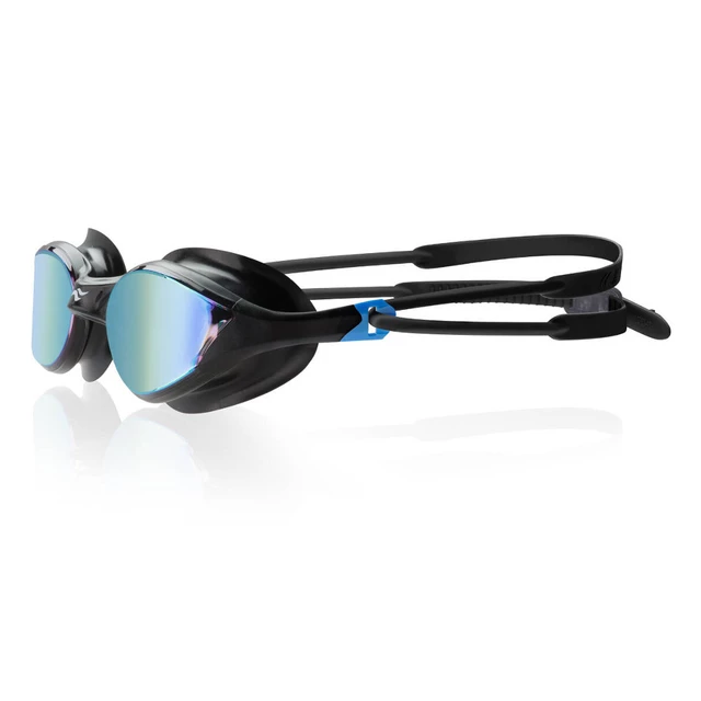 Plavecké brýle Aqua Speed Vortex Mirror - Black/Blue/Rainbow Mirror