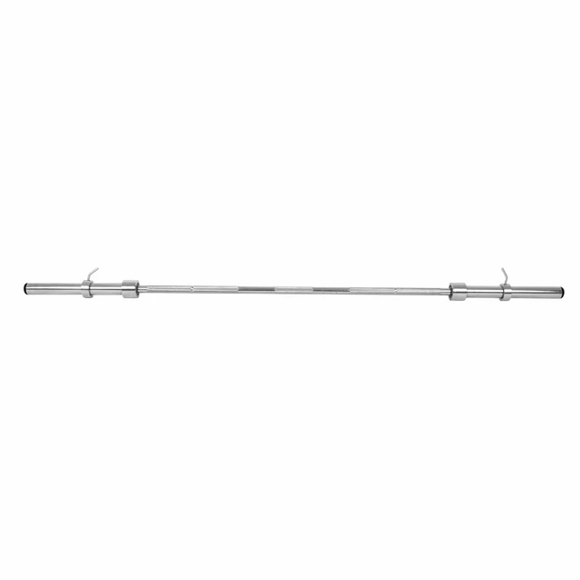 Vzpěračská tyč s ložisky inSPORTline OLYMPIC Profi OB-86 220cm/50mm 20kg, do 700kg, bez objímek - 2.jakost
