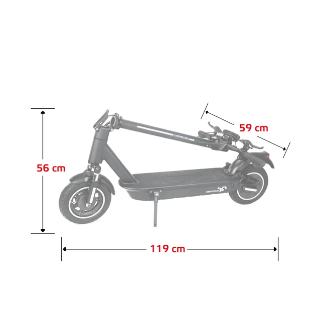 Hulajnoga elektryczna W-TEC Lambreto Max II 700W 10"