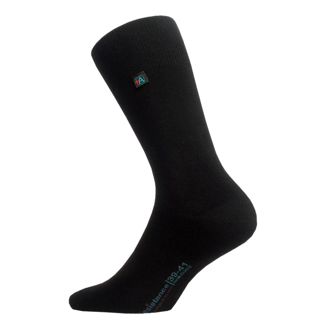 Ponožky ASSISTANCE - s elastanom - biela
