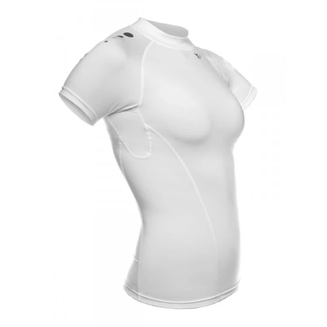 Woman's compression t-shirt SILVINI Compresso WD264 - White
