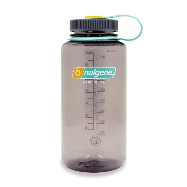 Outdoor Water Bottle NALGENE Wide Mouth Sustain 1 L - Seafoam - Aubergine