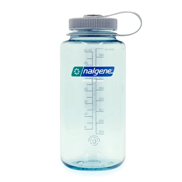 Outdoor Water Bottle NALGENE Wide Mouth Sustain 1 L - Seafoam