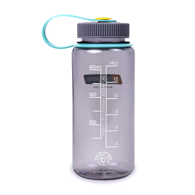 Outdoor Water Bottle NALGENE Wide Mouth Sustain 500 ml - Denim