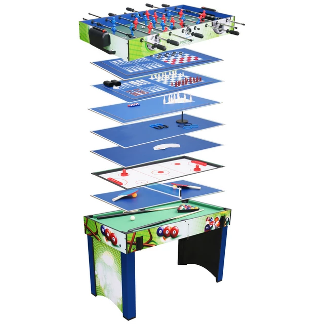 Multi-Game Table 13-in-1 WORKER Supertable II