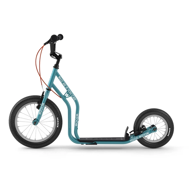 Kick Scooter Yedoo Wzoom New - White - Tealblue