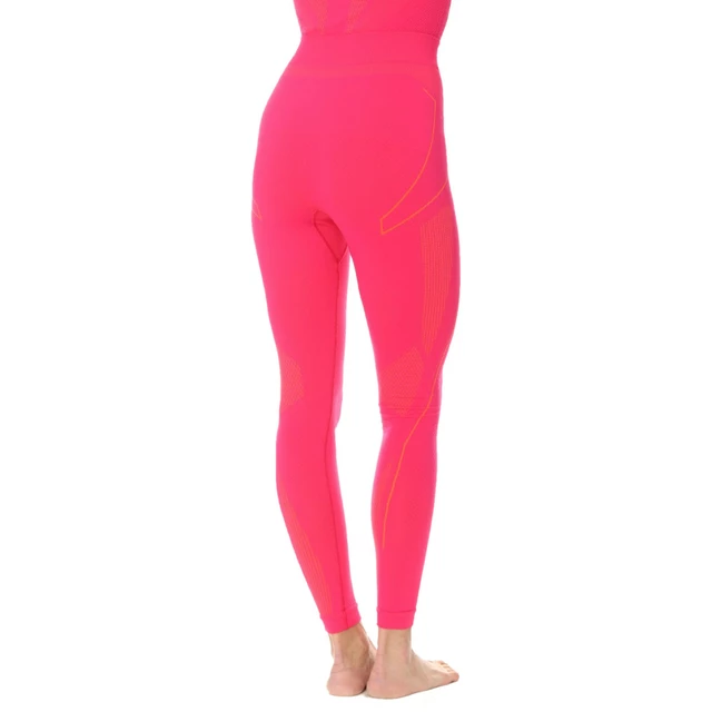 Brubeck Damen-Thermo-Hose - Black/Pink