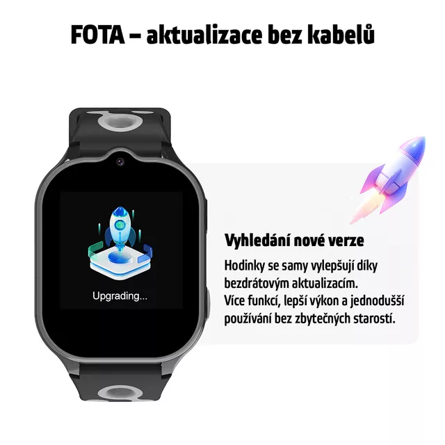 Smartwatch zegarek dla dzieci SIM GPS 4G LTE IP67 SOS inSPORTline Odino