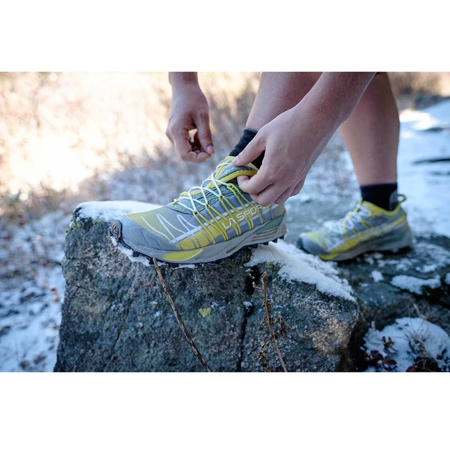 Women's Trail Shoes La Sportiva Mutant - Plum/Apple Green