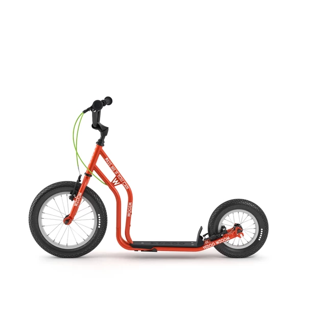 Kick Scooter Yedoo Wzoom Y30 16/12” - Lime - Red
