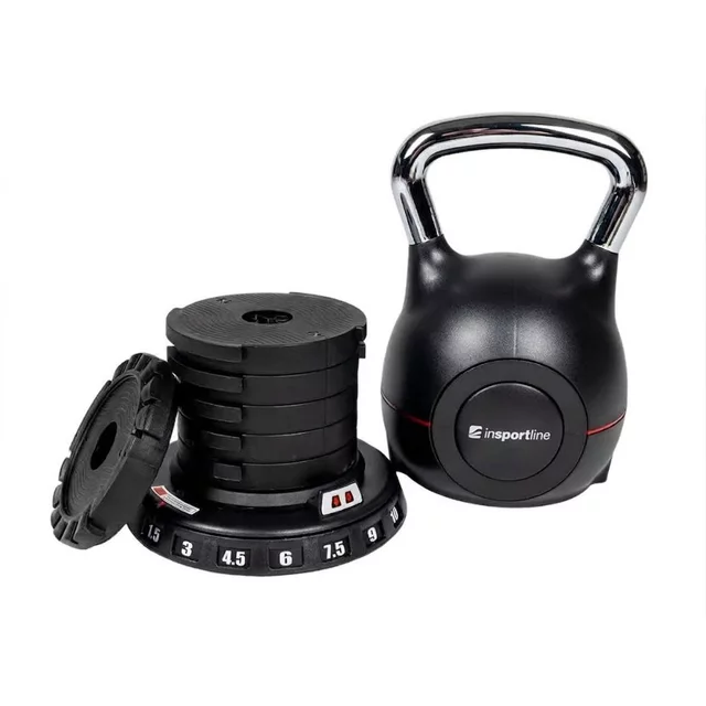 Nastavitelný ketlebel inSPORTline Xtrabell 1,5-10 kg