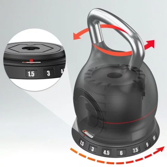 Nastavitelný ketlebel inSPORTline Xtrabell 1,5-10 kg