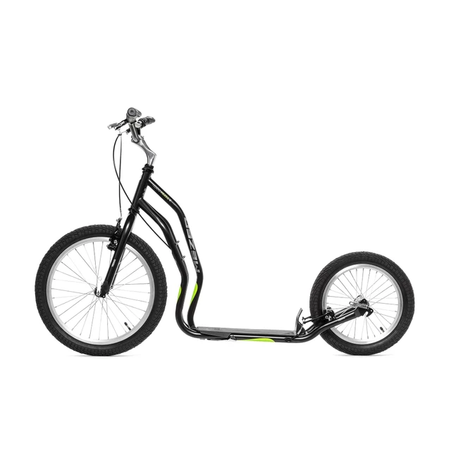 Scooter Yedoo Mezeq V-Brake New - Black-Green - Black-Green