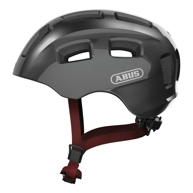 Children’s Cycling Helmet Abus Youn-I 2.0 - Blaze Red - Sparkling Titan