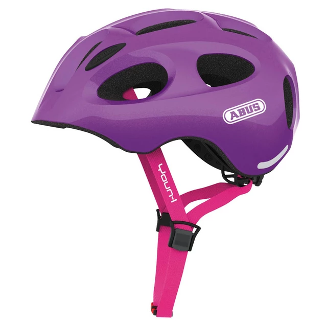 Children’s Cycling Helmet Abus Youn-I - Green - Purple