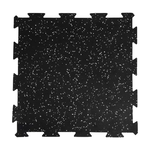 Heavy Duty Floor Mat inSPORTline Puzeko 50 x 50 x 1 cm - Black-Red
