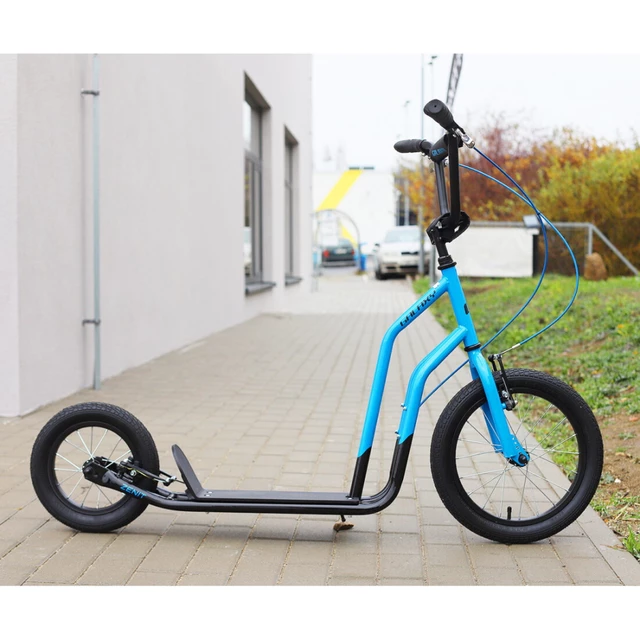 Kolobežka Galaxy Zenit 16/12" - zeleno-čierna