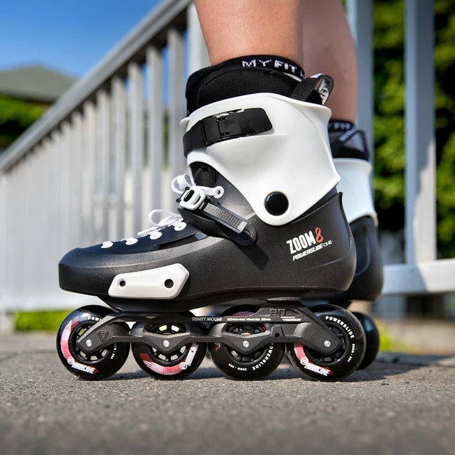 Rollerblades Powerslide Zoom Pro Black 80 Trinity