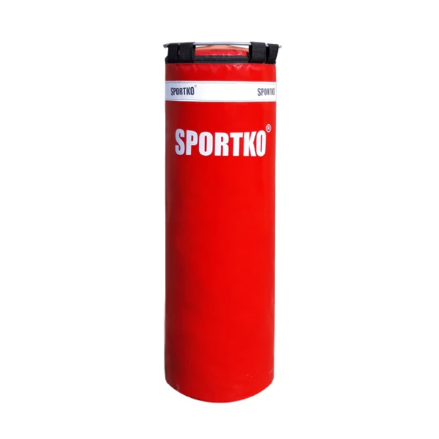 Boxzsák SportKO Classic MP4 32x85 cm - piros