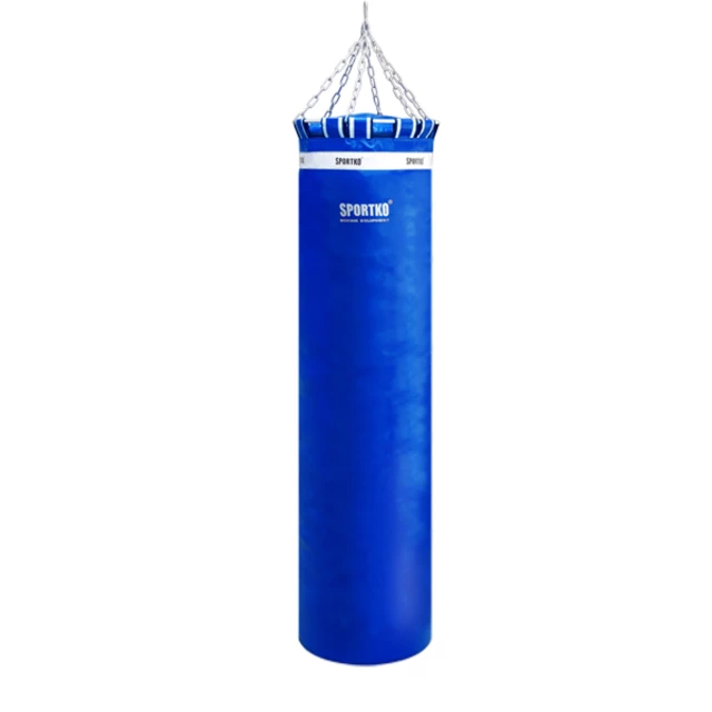 Punching Bag SportKO MP01 45x180cm - Black - Blue