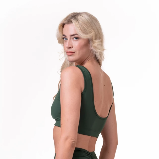 Nebbia Miami Sporty Bralette 554 Damen Badeanzug Top - Dark Green