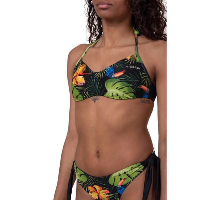 Bikini Top Nebbia Earth Powered 556 - Volcanic Black