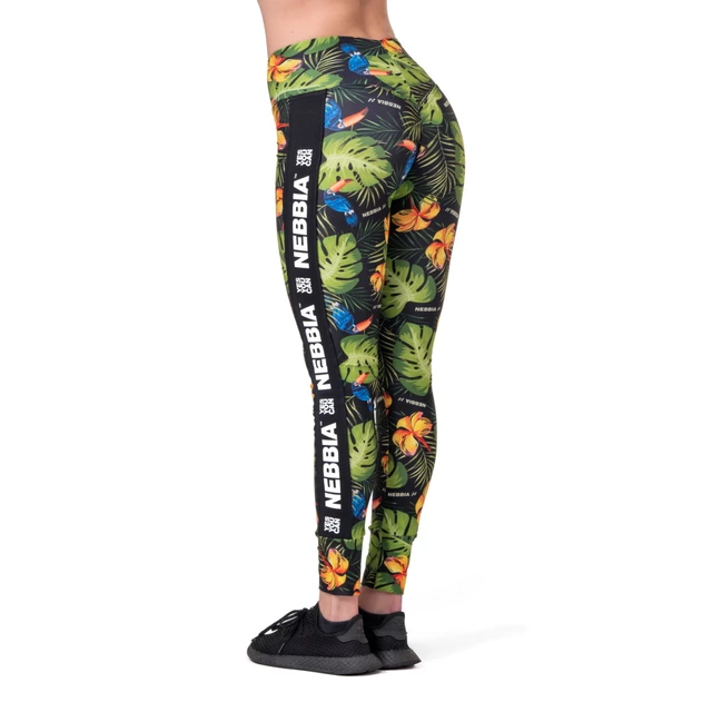 Nebbia High Waist Performance 567 Damen Leggings - Jungle Green