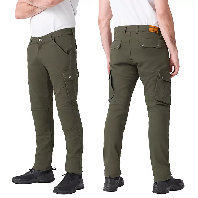 Moto kalhoty W-TEC Nuksan - černá