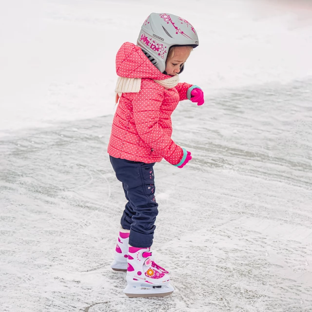 Children’s Ice Skates WORKER Izabely Pro – with Fur - M 34-37