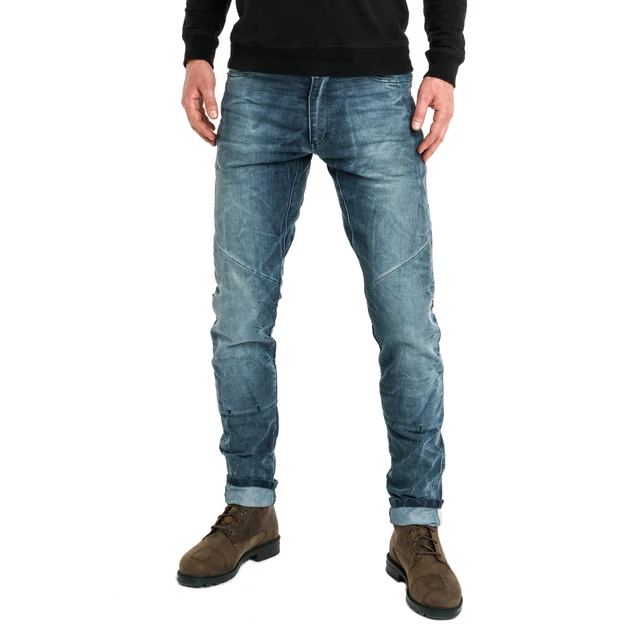 PANDO MOTO Boss Desert Herren-Motorradjeans - blau